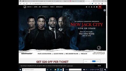 Cast and tour dates of New Jack City Stage play