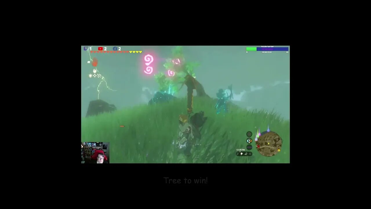 Tree Vrs Monster! #thelegendofzeldatearsofthekingdom #nintendogame #zelda #gaming #nintendozelda