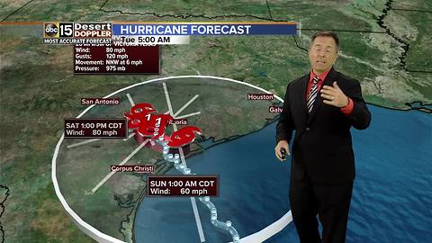 Hurricane Harvey makes landfall as category 4 storm