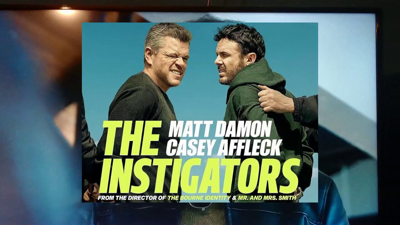 #review, #The.Instigators, 2024, #heist, #comedy, #damon,