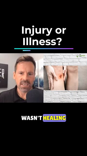 If your “illness“ was really an “injury“, with that change your perspective on healing?
