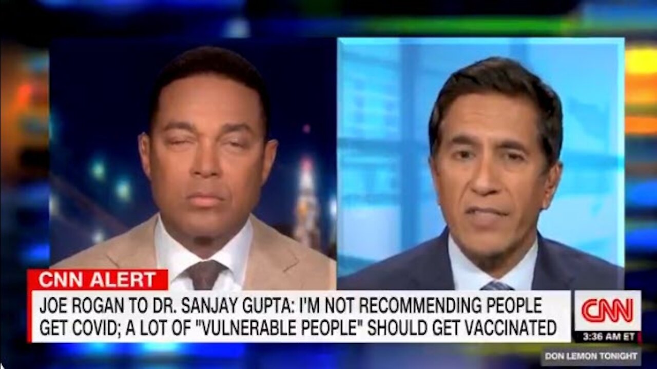 CNN "licking their wounds" after Joe Rogan grilled Dr.Sanjay Gupta on IVERMECTIN