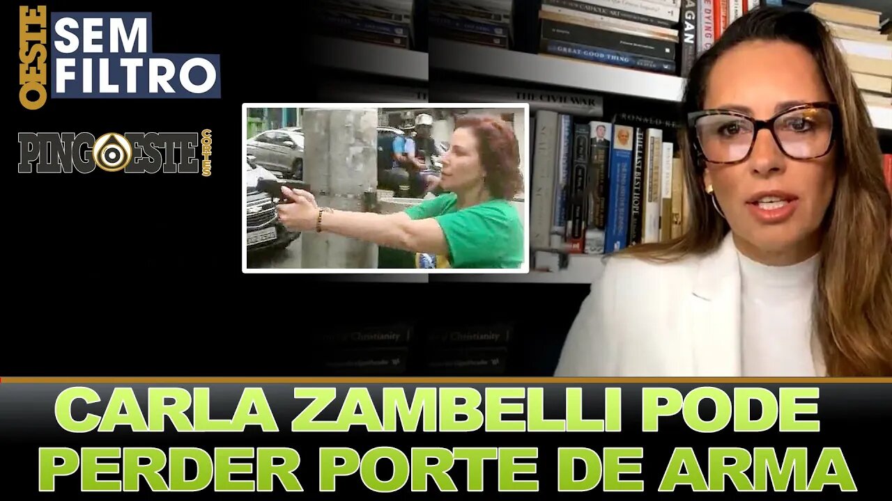 Ministro Gilmar Mendes retira porte de arma de Carla Zanbelli [ANA PAULA HENKELL]