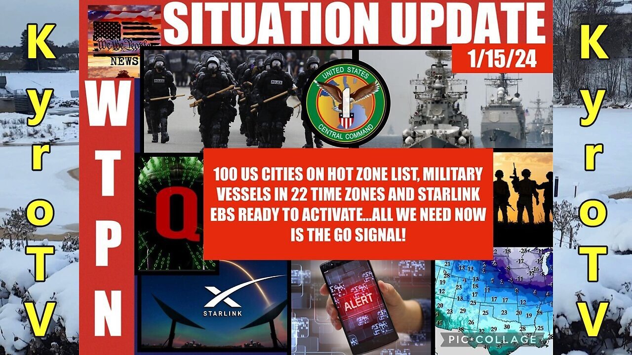 Situation Update - January 15, 2024 (edited version)