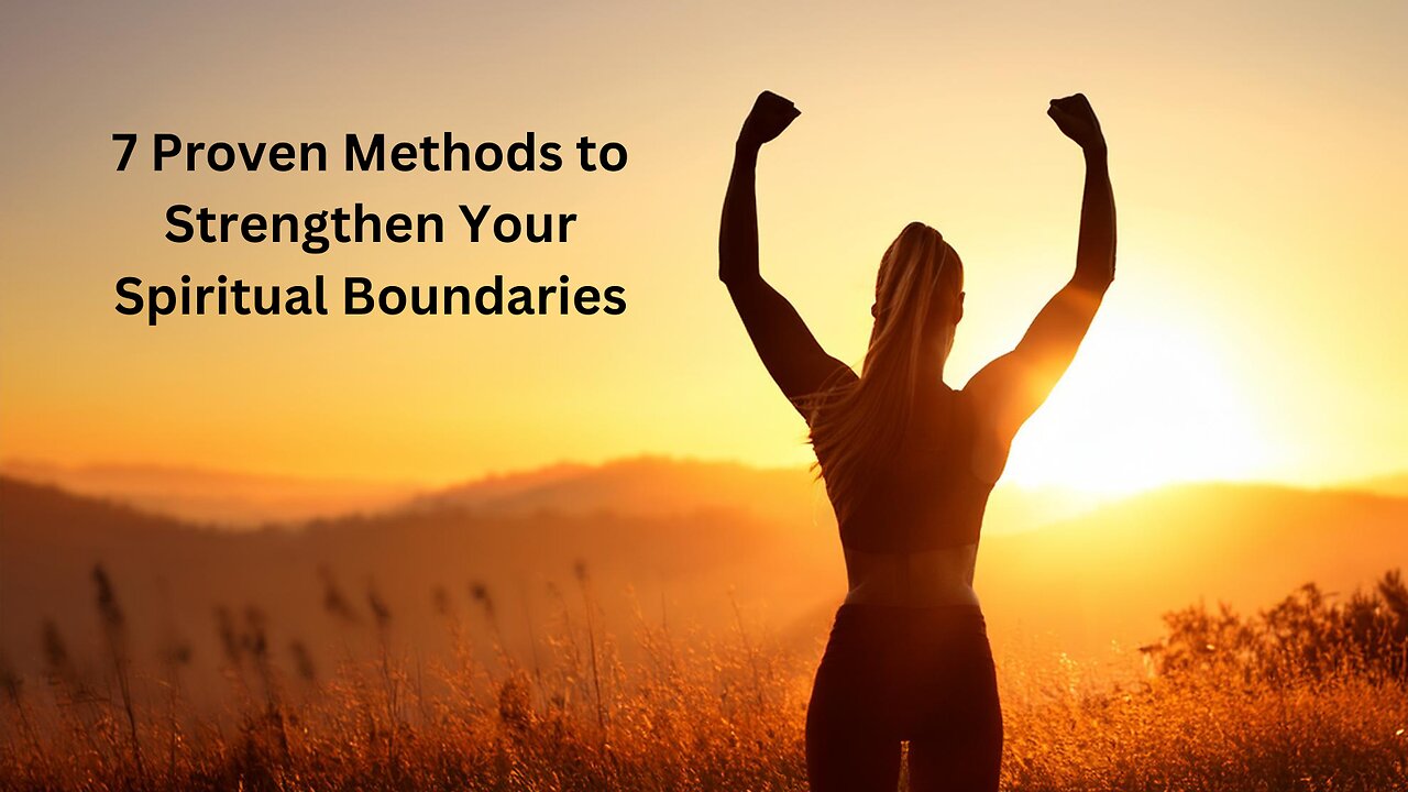 7 Proven Methods to Strengthen Your Spiritual Boundaries