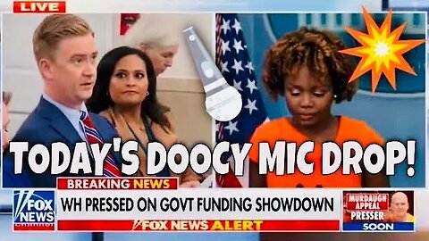 Why Does White House Staff Treat Joe Biden "LIKE A BABY?" 💥 - DOOCY MIC DROP 🤜🎤 on KARINE Today!