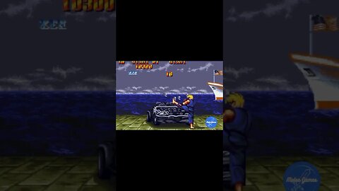 Ken is destroying a car with his bare hands?!? #streetfighter #retrogaming