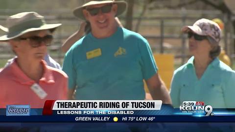 Therapeutic riding of Tucson helps people with disabilities