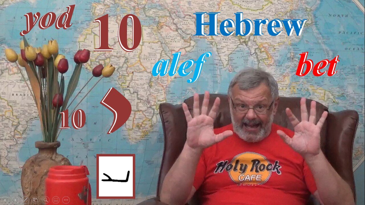 10 yod י Hebrew Alphabet