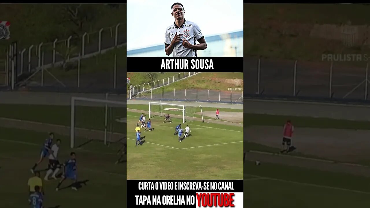 GOLAÇO DE LETRA! ARTHUR SOUSA! ECUS 1 X 12 CORINTHIANS. PAULISTÃO SUB-20 2023.