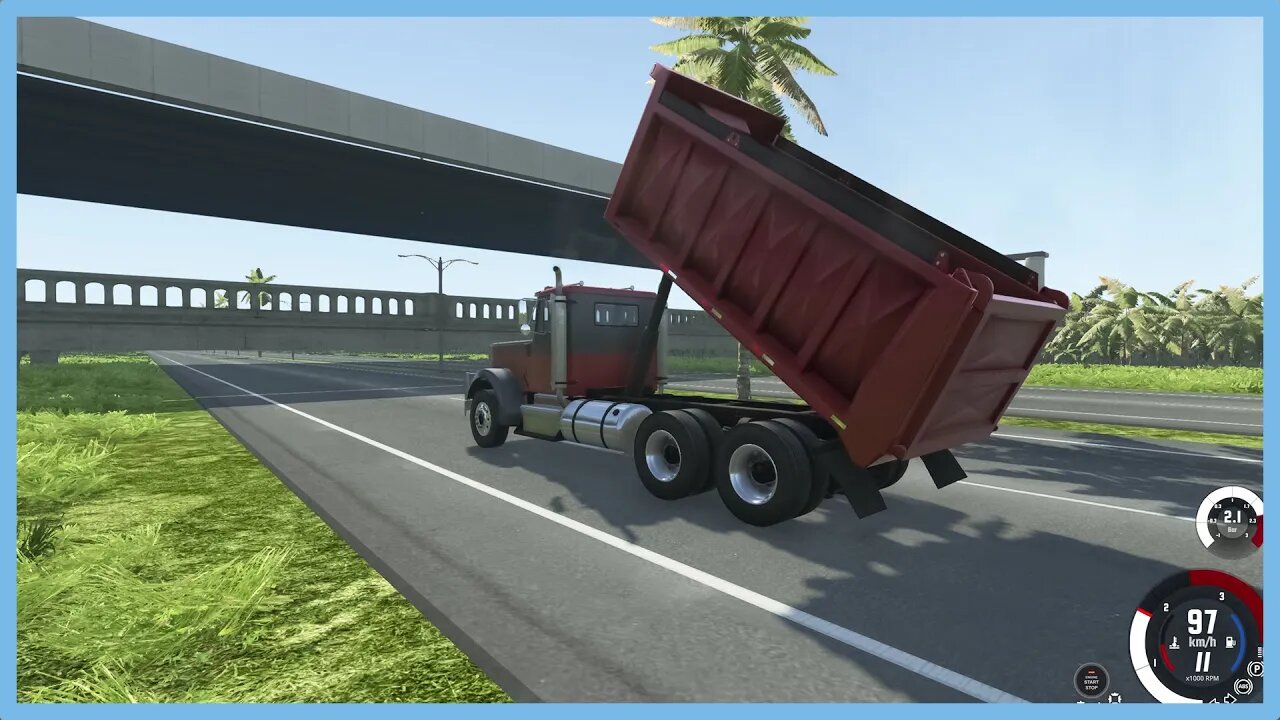 TruckFails | Trucks vs Bridges #2 | BeamNG.Drive |TrucksFails