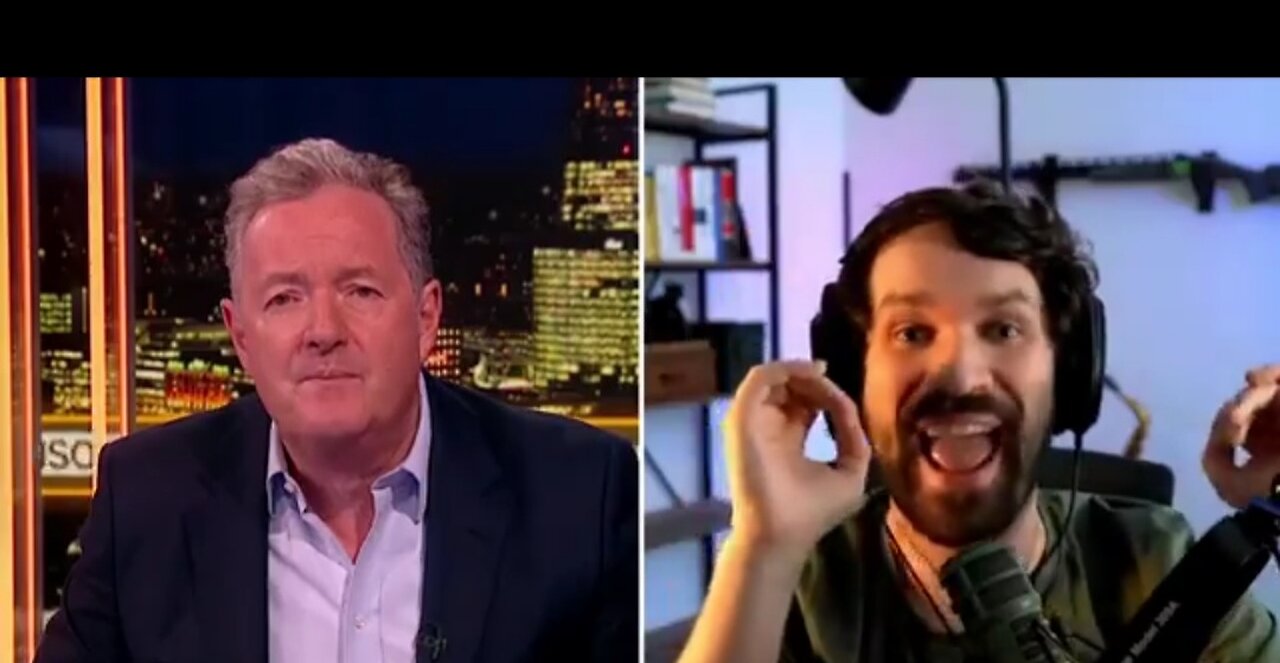 Piers Morgan Personally Dominates & Makes Destiny Look Like A Fool & Calls Him INHUMAN