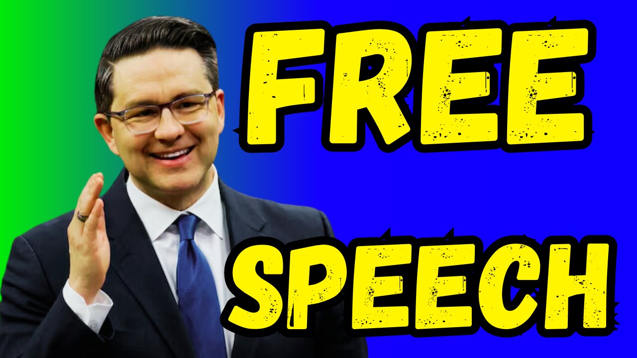 Pierre Poilievre DEFENDS Jordan Peterson/ Promotes FREE SPEECH