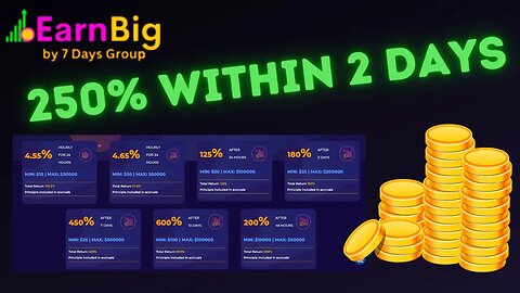 Earn Big Hourly Project | Save 4% On Withdrawals | Day 2 🔥