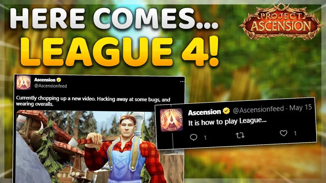 A New League is Upon Us... | Project Ascension | Classless World of Warcraft