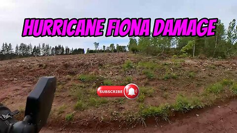 Hurricane Fiona Damage #shorts #tenere700 #adventure