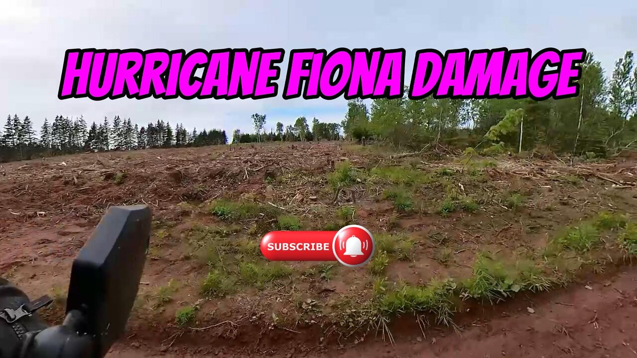 Hurricane Fiona Damage #shorts #tenere700 #adventure