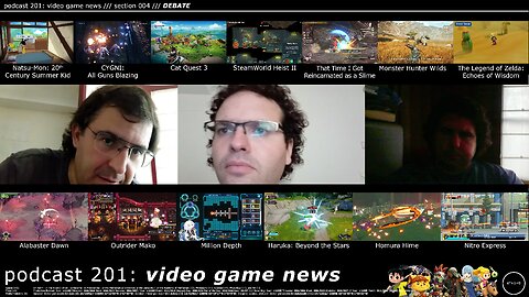 +11 004/004 006/013 006/007 podcast 201: video game news