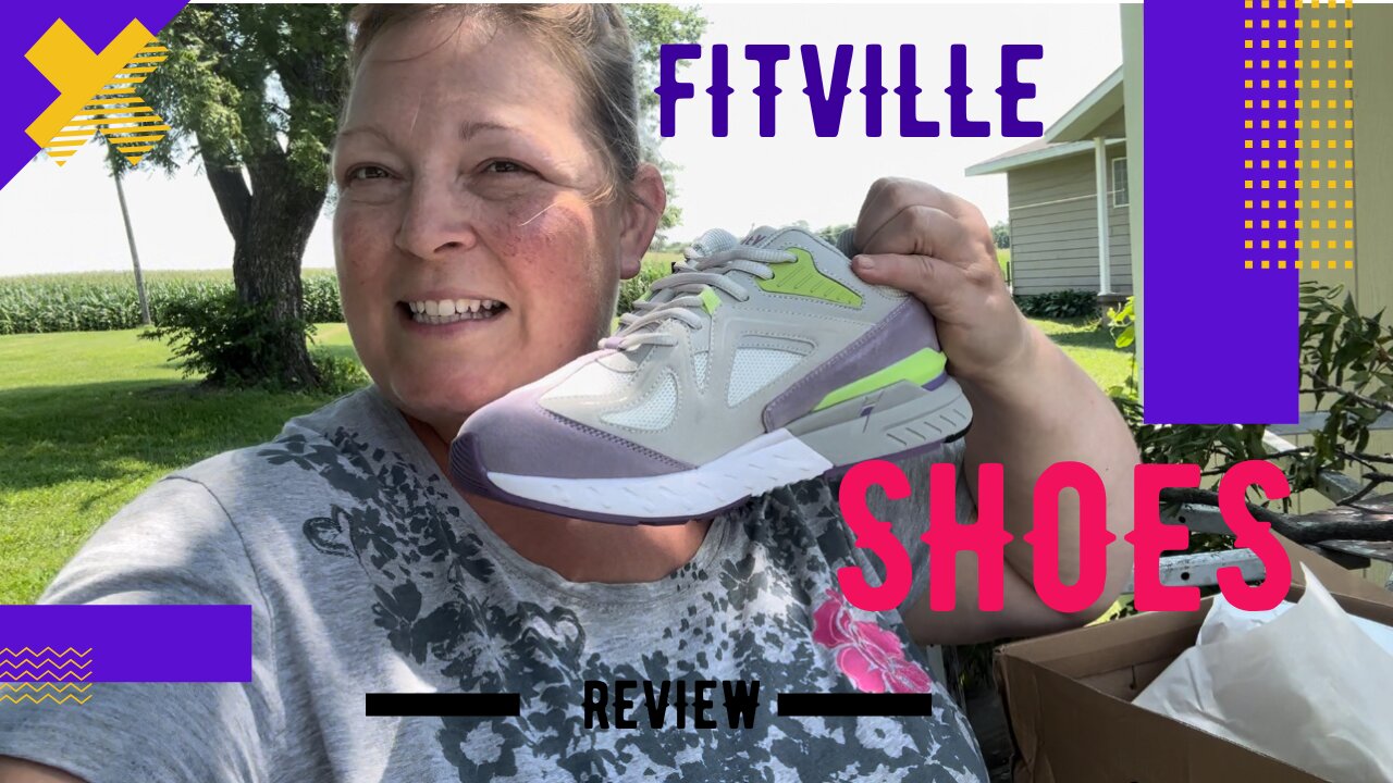 Fitville WIDE Walking Shoes Review!