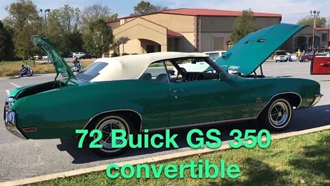 72 Buick GS 350 Convertible