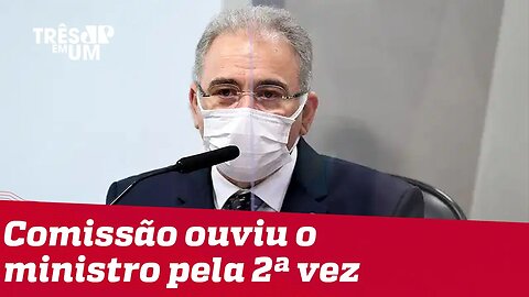 Queiroga aponta à CPI da Covid falta de riscos na Copa América