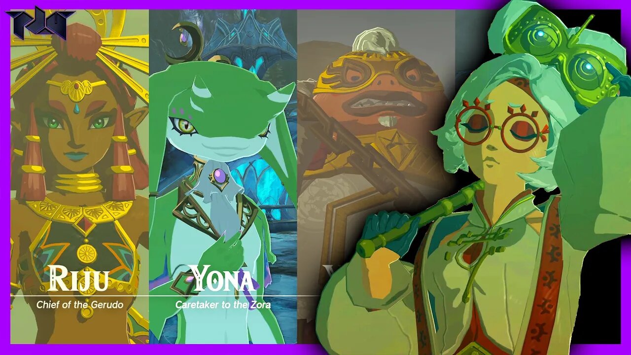 Zelda - Tears Of The Kingdom | ALL CHARACTER INTROS (TOTK)