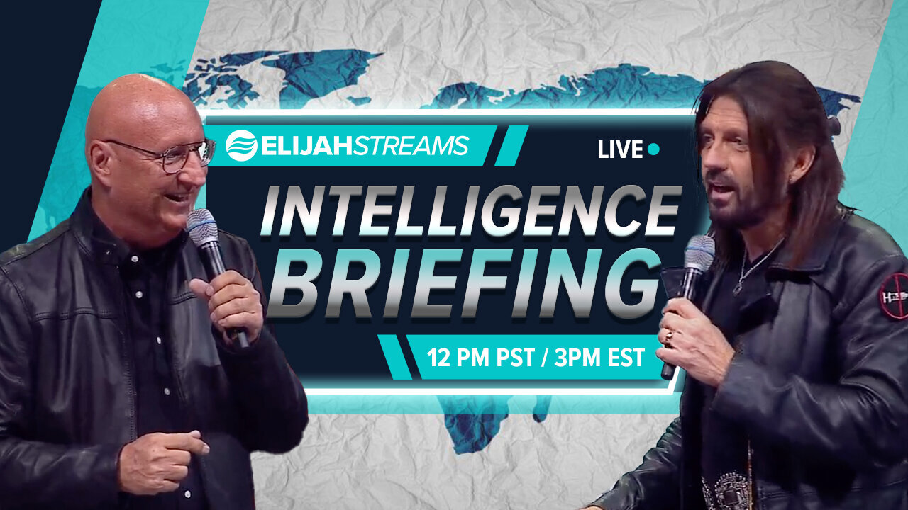 Elijah Streams - Intel Briefing - Robin Bullock - Israel - Strike the Ground with Fire! - Captions