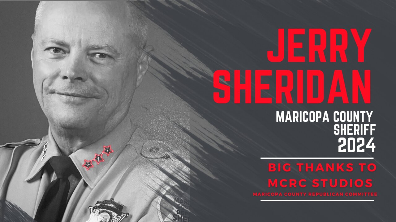 Jerry Sheridan Maricopa Sheriff Candidate 2024