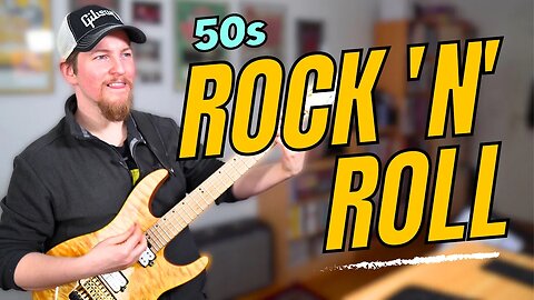 50s Rock 'n' Roll Gitarre lernen | Gitarrenbegleitung im Stil von Chuck Berry, Bill Haley & Co.