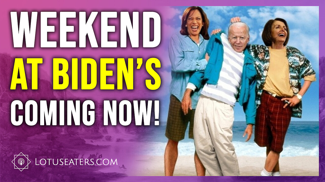 A weekend with Biden