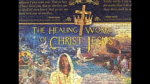 Healings of Jesus - White Mountain Jigsaw Puzzle (1000 pieces)