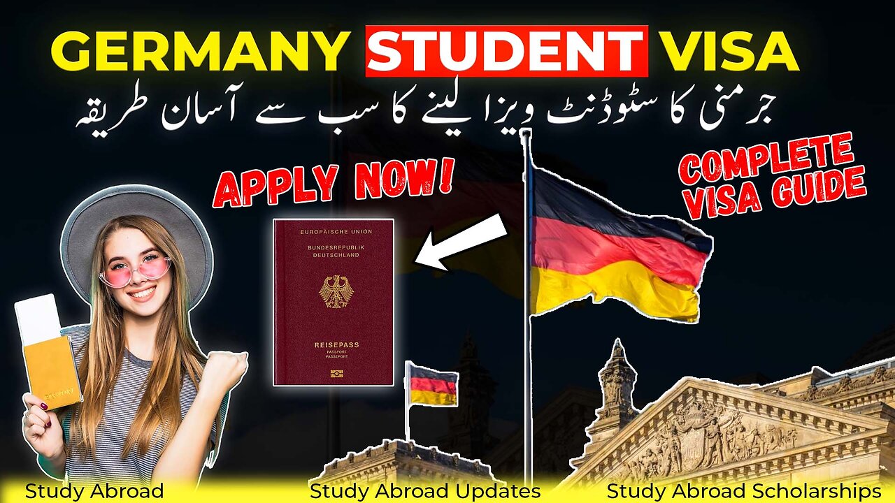 How To Apply Germany Study Visa | Avoid These Mistakes: German Visa Process