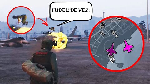 GTA 5 - GRIEFERS TENTARAM PEGAR PESADO COMIGO COM ISSO TIVE QUE UTILIZAR MINHAS TÁTICAS INFALÍVEIS!