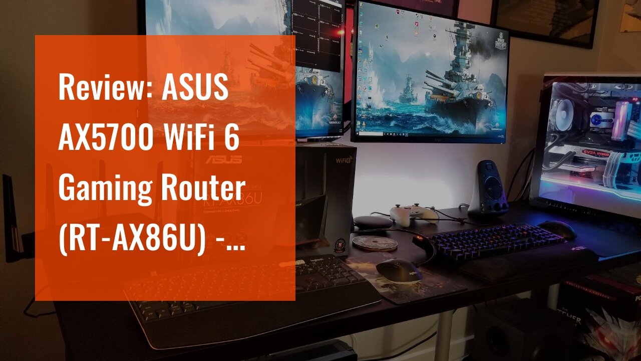 Review: ASUS AX5700 WiFi 6 Gaming Router (RT-AX86U) - Dual Band Gigabit Wireless Internet Route...