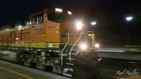 Mostly After Dark Action on the BNSF Staples Sub