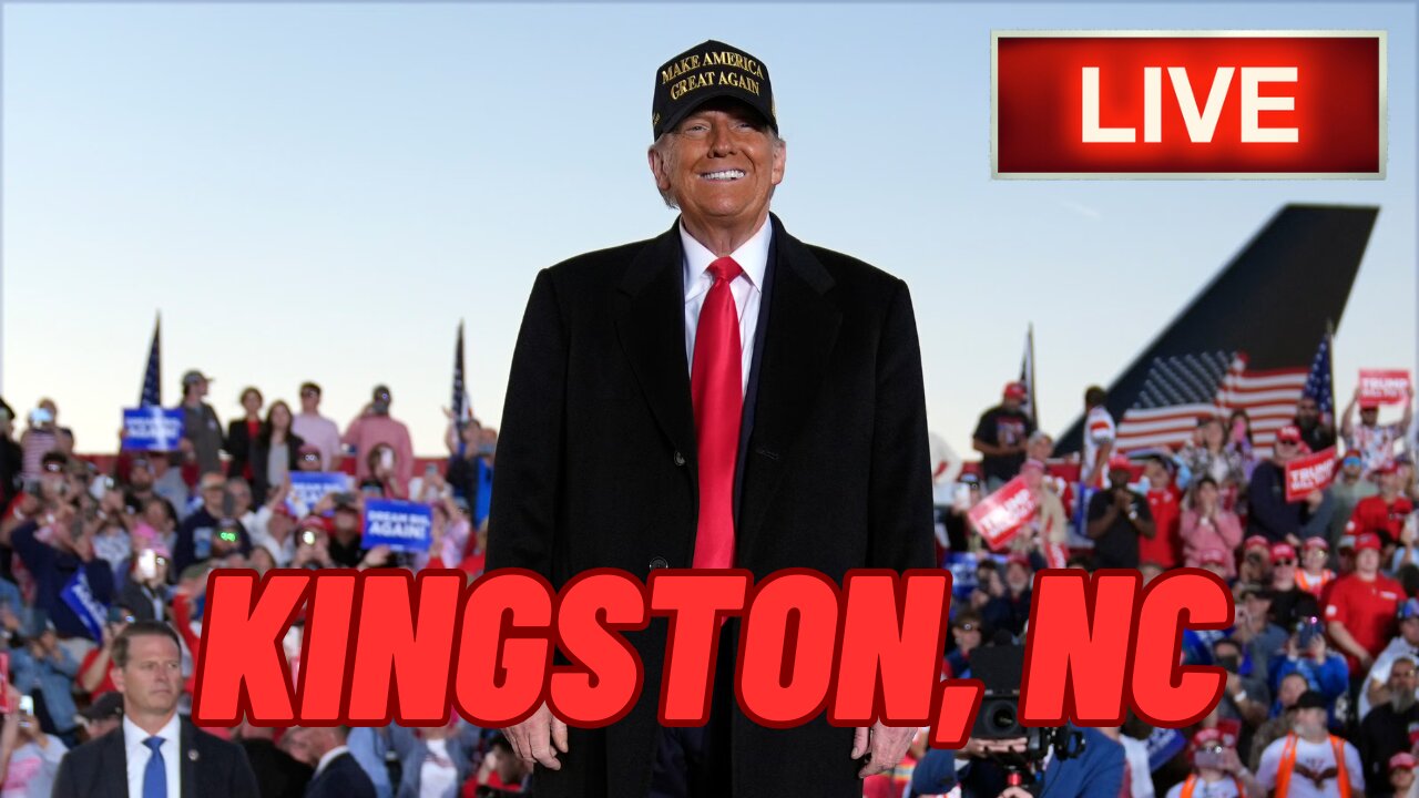 DONALD TRUMP, RALLY, KINSTON, NORTH CAROLINA, 2024