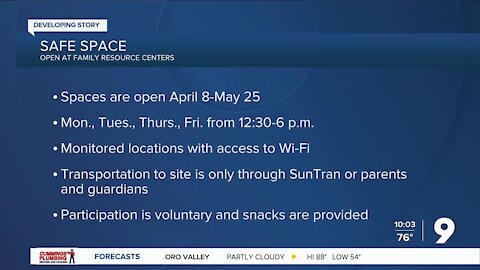 TUSD offers space for students to do assignments