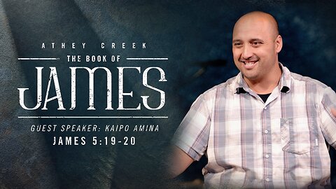 August 11, 2024 | James 5:19-20 | Guest Speaker: Kaipo Amina