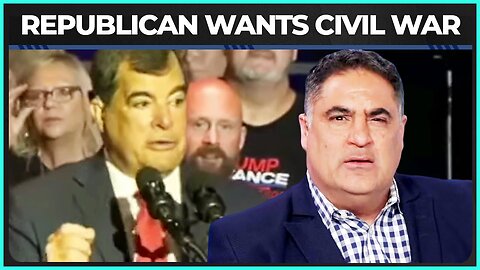 Republican Invokes 'Civil War' At JD Vance Rally