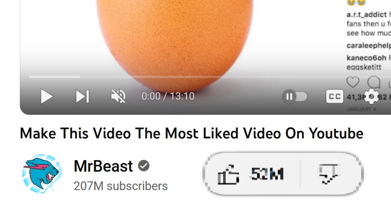 What Is The Most Liked Video Of MrBeast?