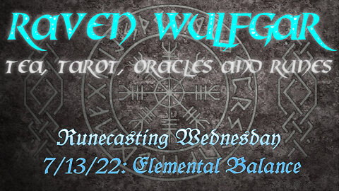 #RunecastingWednesday 7/13/22: Elemental Balance