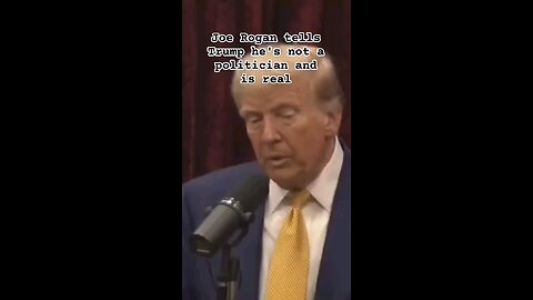 Joe Rogan Tells Trump why He is Popular