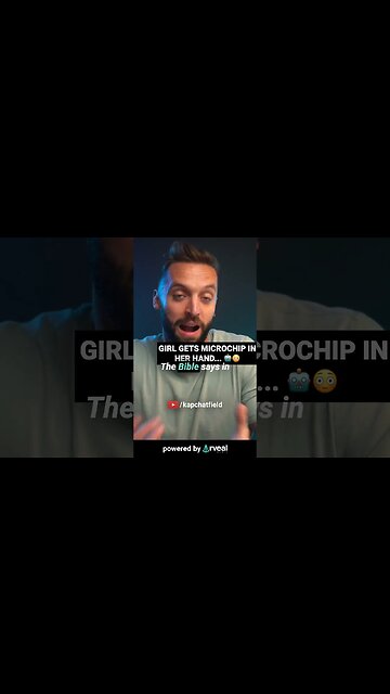 Girl has a MICROCHIP in her hand?? 🤯🤖 #jesus #endtimes #bible #god #spirituality #christianity