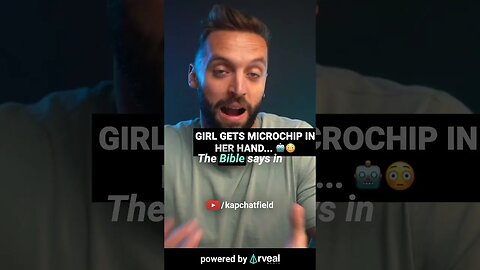 Girl has a MICROCHIP in her hand?? 🤯🤖 #jesus #endtimes #bible #god #spirituality #christianity