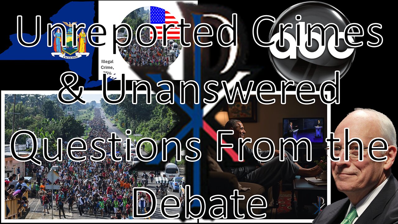 Unreported Crimes & Unanswered Questions From the Debate | News by Paulson (09/21/24)