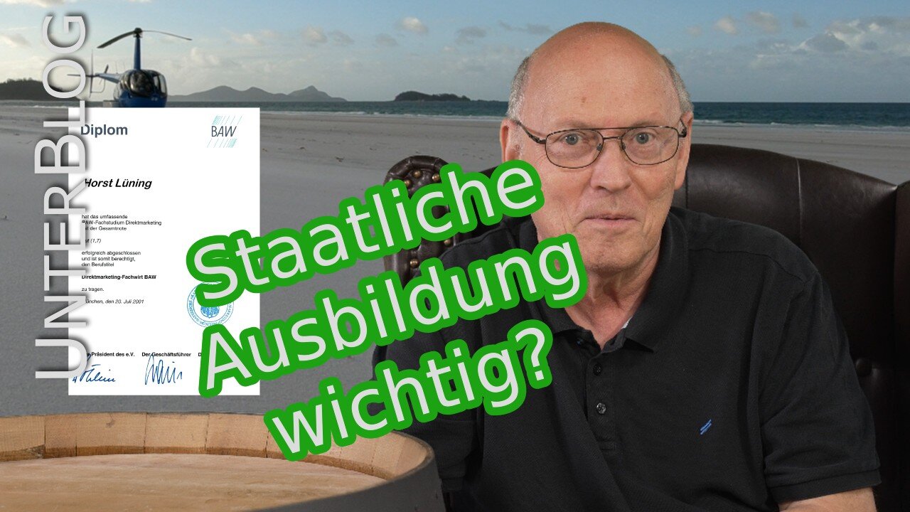 Zuseherfrage: Ausbildung - Staatliche Planwirtschaft, Ausbildungsverbot, meine Ausbildung