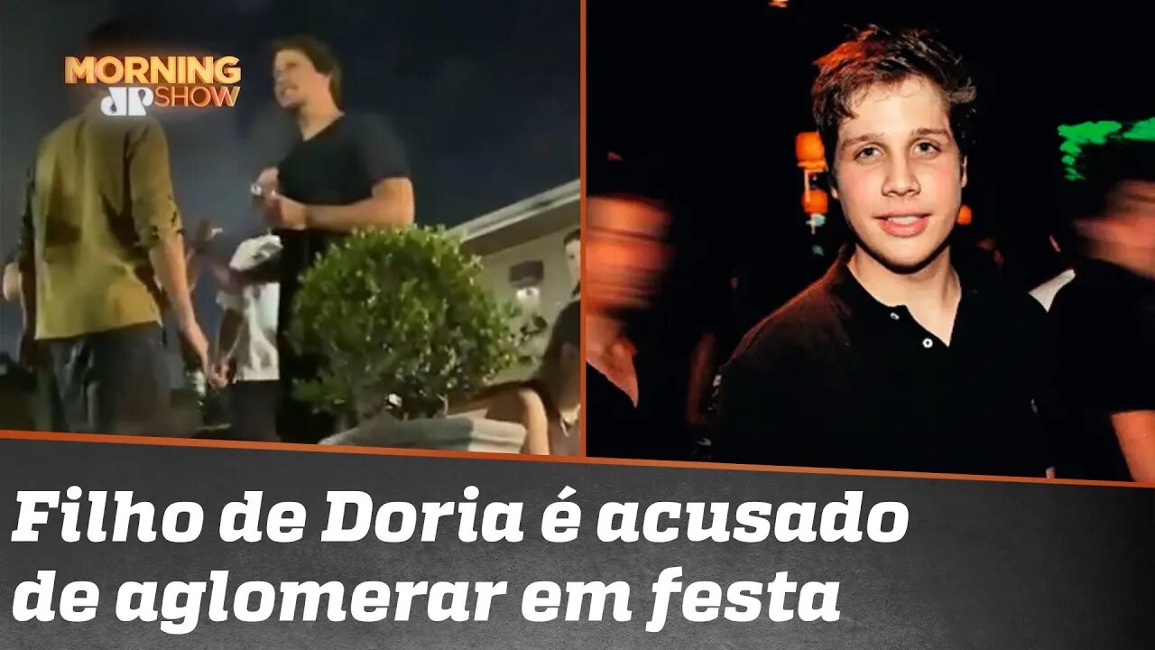 Doria nega festa de filho com aglomeração