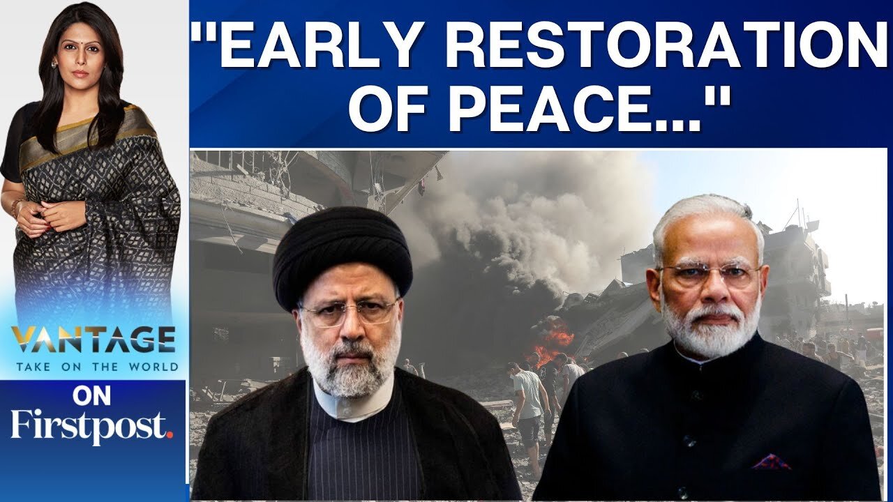 Israel Hamas War: PM Modi Speaks to Iran's Raisi, Calls for 'Peace' | Vantage with Palki Sharma