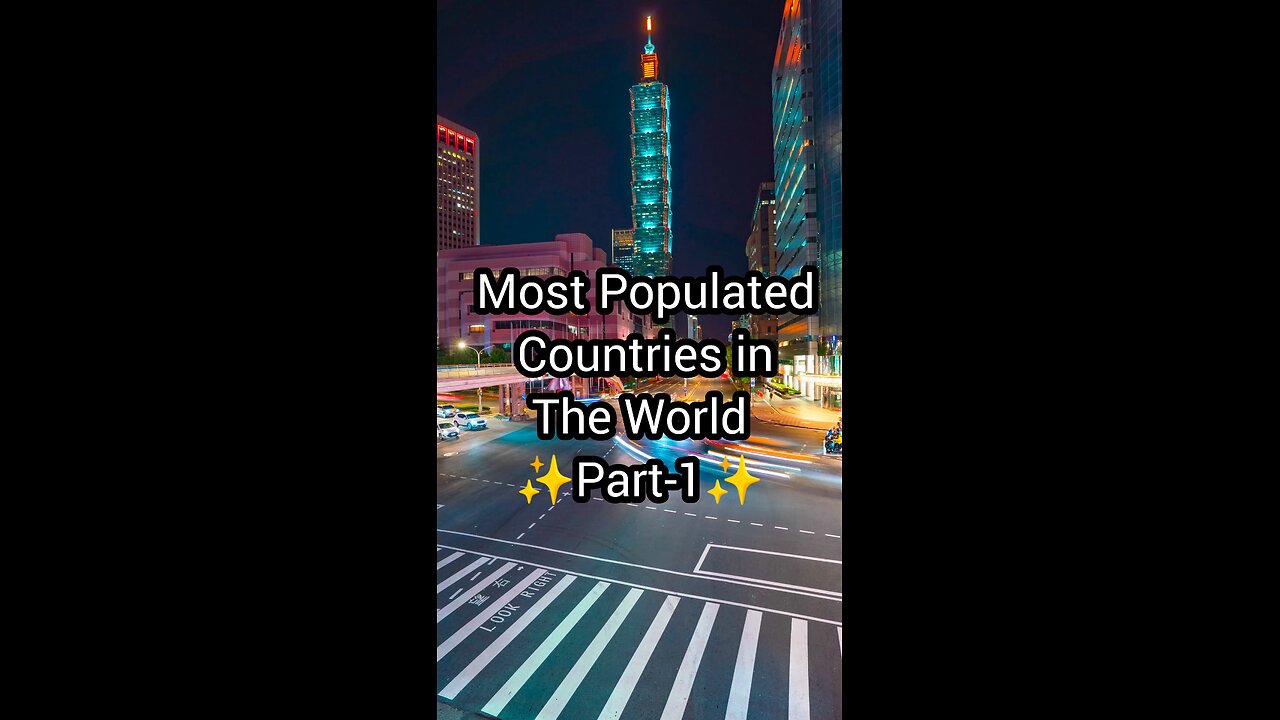 Most Populated countries in the world