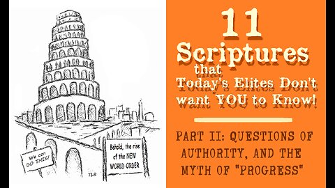 11 SCRIPTURES THE ELITES DON'T WANT YOU TO KNOW!